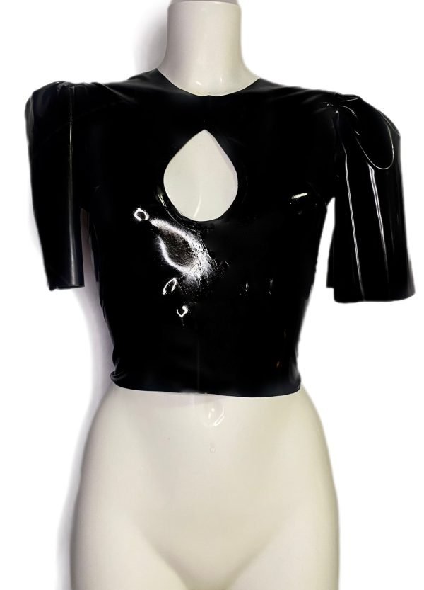 Puffed Sleeves & Open Bust Top - Image 3