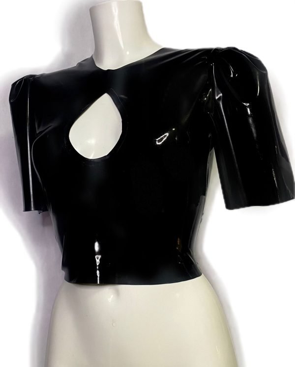 Puffed Sleeves & Open Bust Top - Image 4