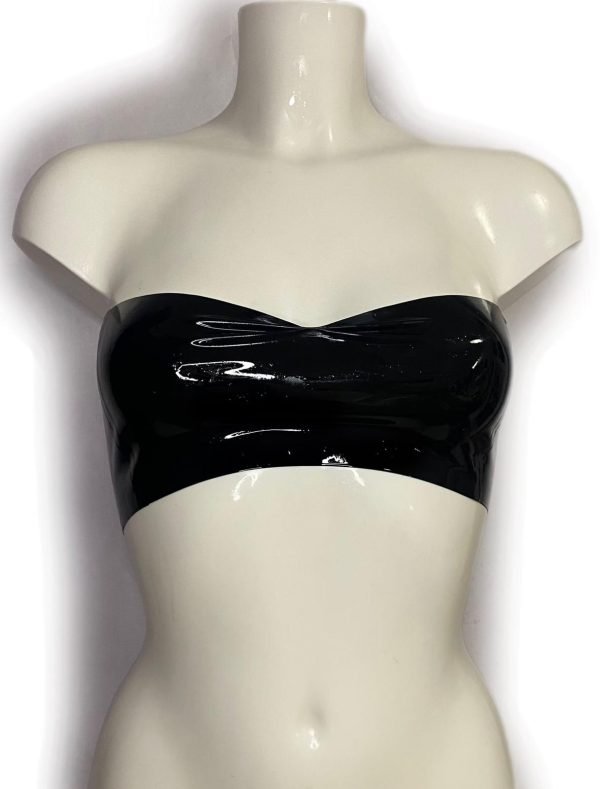 Pleated Heart Bandeau Top