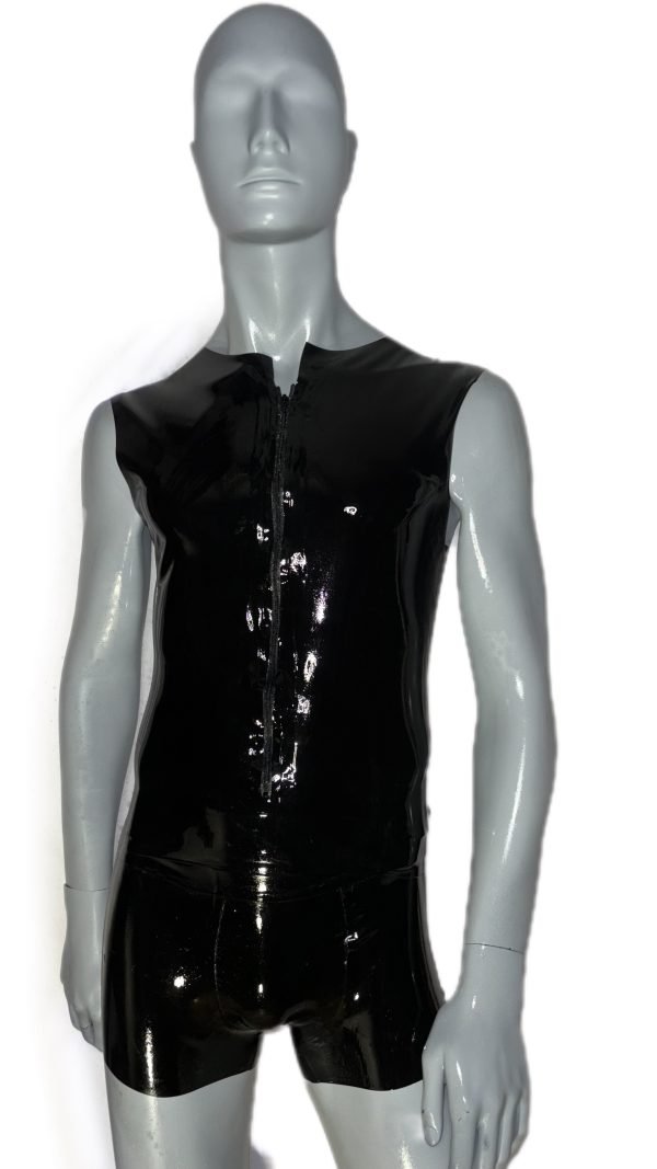 Sleeveless Short Catsuit - Image 3