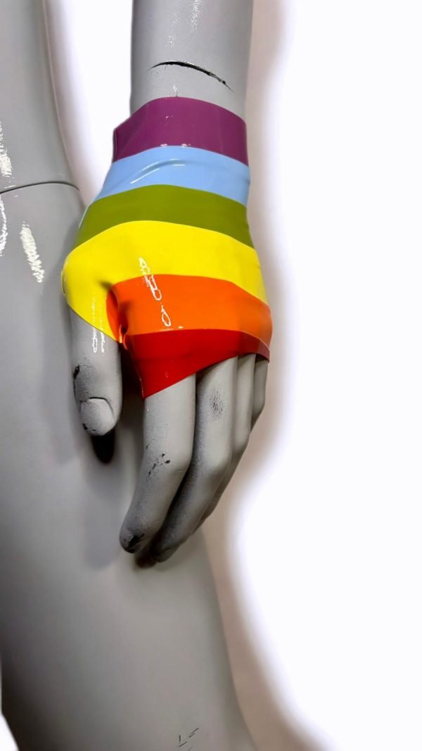 Pride Short Fingerless Gloves - Image 2