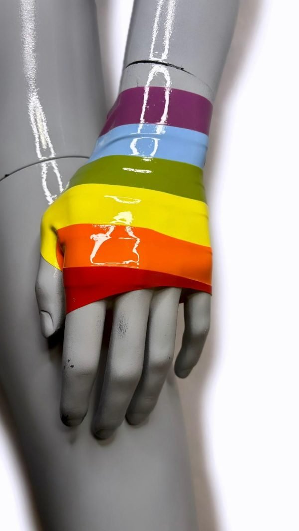 Pride Short Fingerless Gloves - Image 3