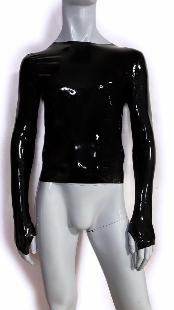 Long Sleeve T-Shirt With Fingerless Gloves - Image 4