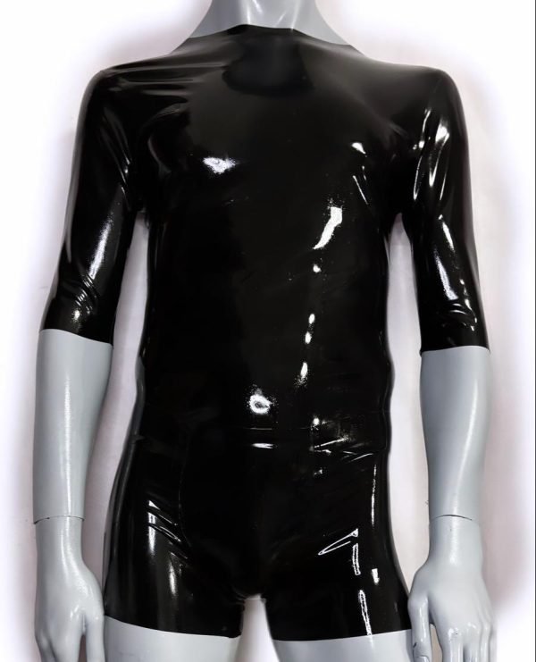 Half-Sleeve Short Catsuit - Image 4