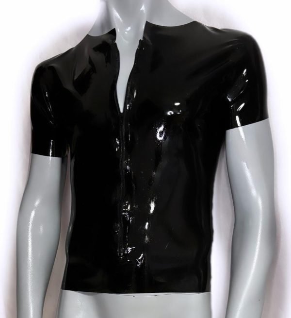 Basic T-Shirt With Zipper