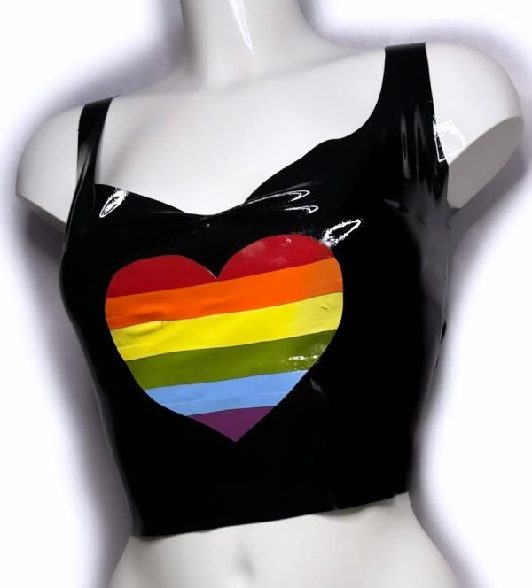 Pride Heart Crop Top