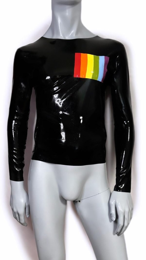 Long Sleeve T-Shirt With Pride Pocket - Image 2