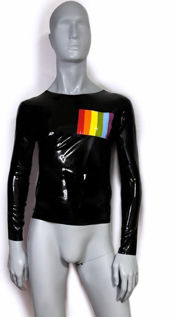 Long Sleeve T-Shirt With Pride Pocket - Image 3