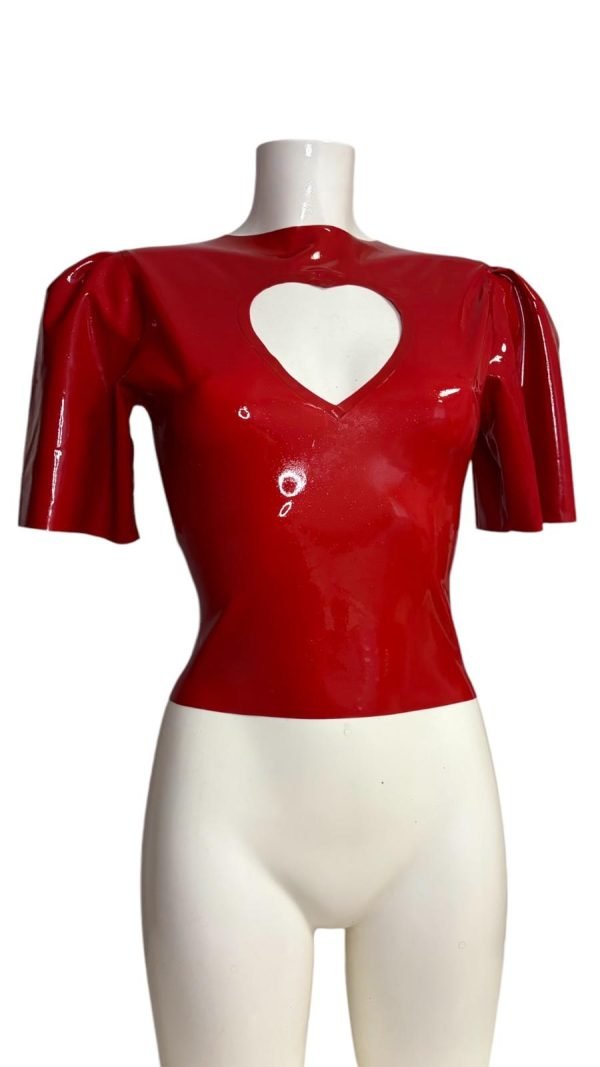 Open Heart Neck Top - Image 3