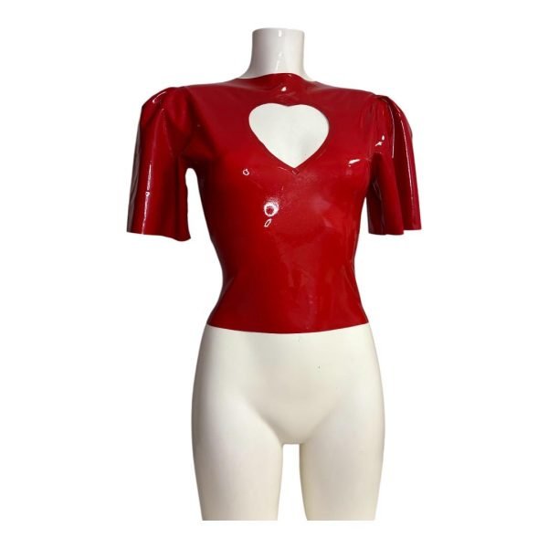 Open Heart Neck Top - Image 4