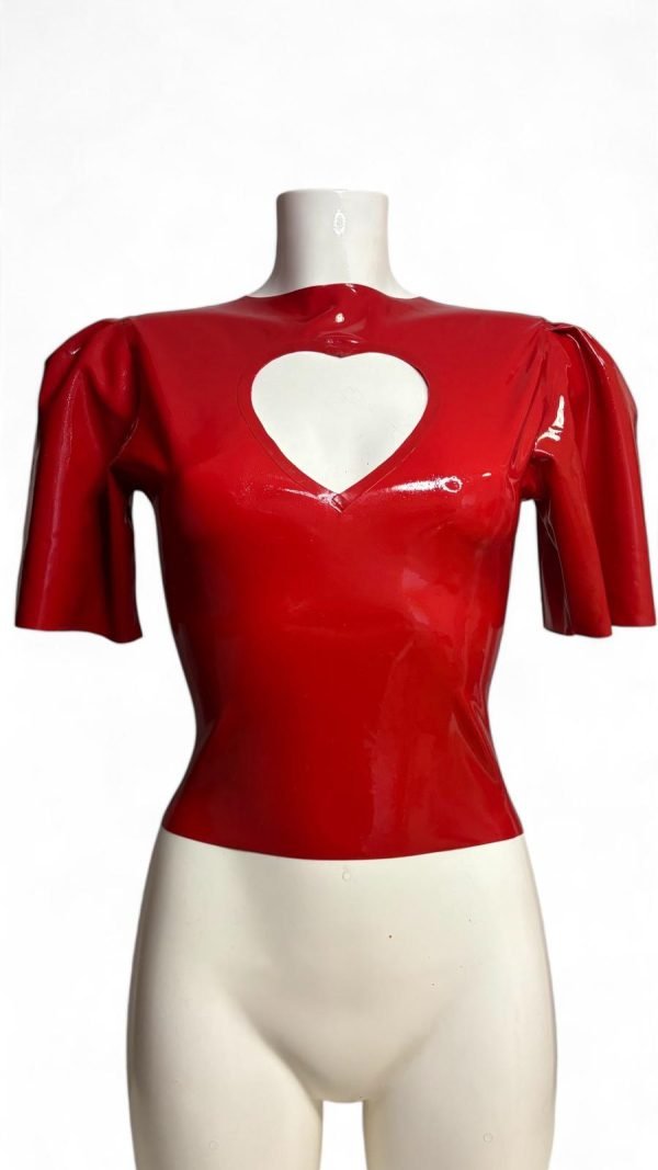 Open Heart Neck Top - Image 5