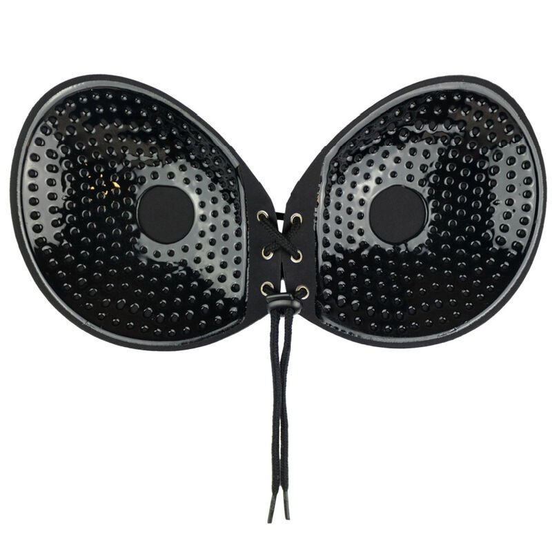 BYE-BRA - SUJETADOR ADHESIVO ENTRELAZADO BEIGE COPA C - Image 5