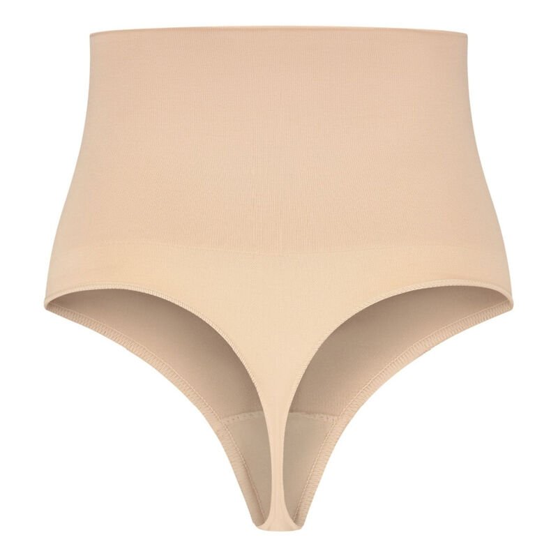 BYE-BRA - FAJA SIN COSTURAS ESTILO TANGA BEIGE TALLA M - Image 4