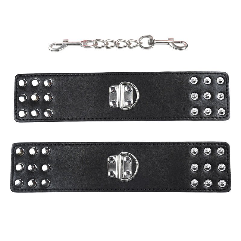 OHMAMA FETISH - WRIST RESTRAINTS SNAP FASTEN METAL - Image 5