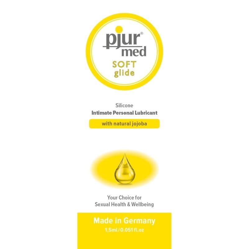 PJUR - MED SOFT GLIDE SILICONE LUBRICANT 1.5 ML