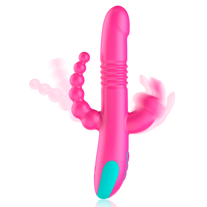 HAPPY LOKY - DONALD TRIPLE STIMULATION: ANAL, G-SPOT CLITORAL WATCHME WIRELESS TECHNOLOGY COMPATIBLE - Image 2