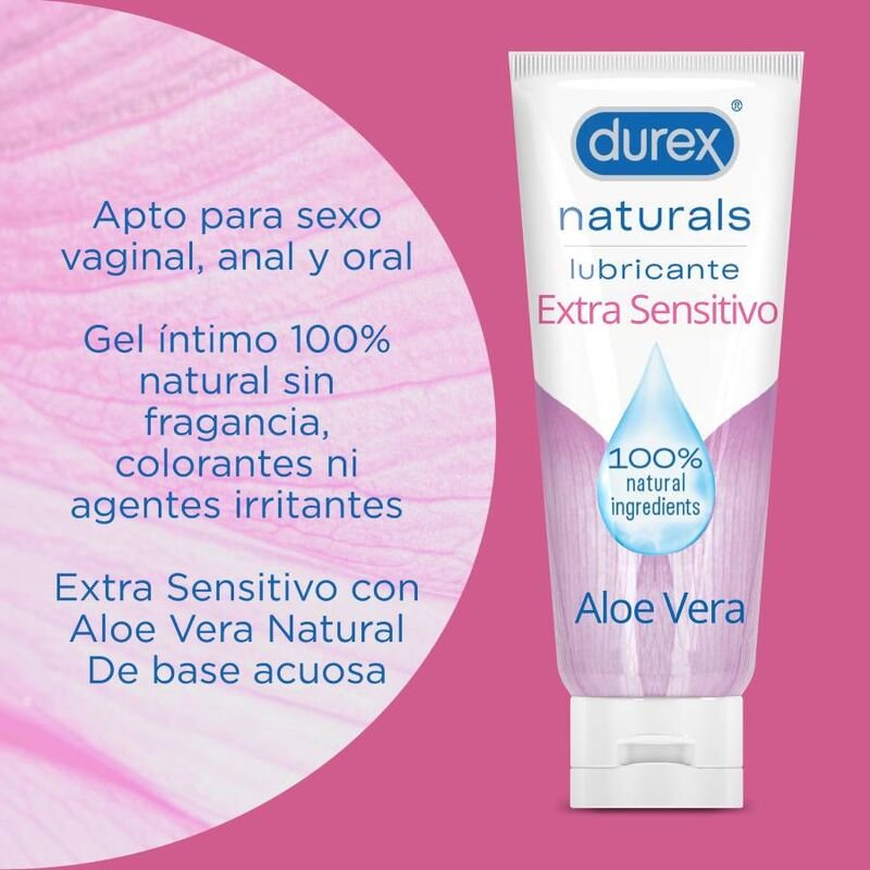 DUREX - NATURALS EXTRA SENSITIVE LUBRICANT 100 ML - Image 3