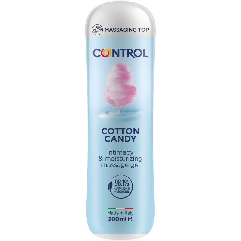 CONTROL - COTTON CANDY MASSAGE GEL 3 IN 1 200 ML - Image 3