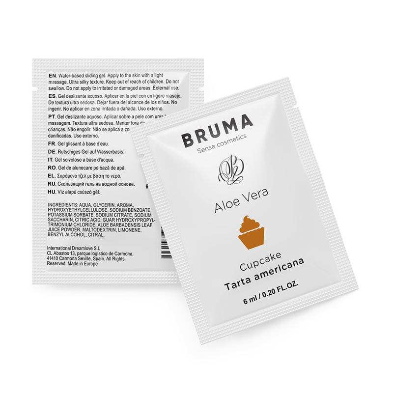 BRUMA - ALOE VERA SLIDING GEL CUPCAKE FLAVOR 6 ML - Image 2
