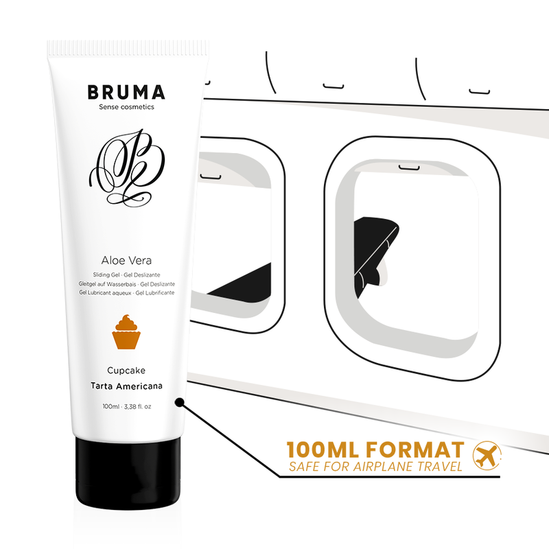 BRUMA - ALOE VERA SLIDING GEL CUPCAKE FLAVOR 100 ML - Image 3
