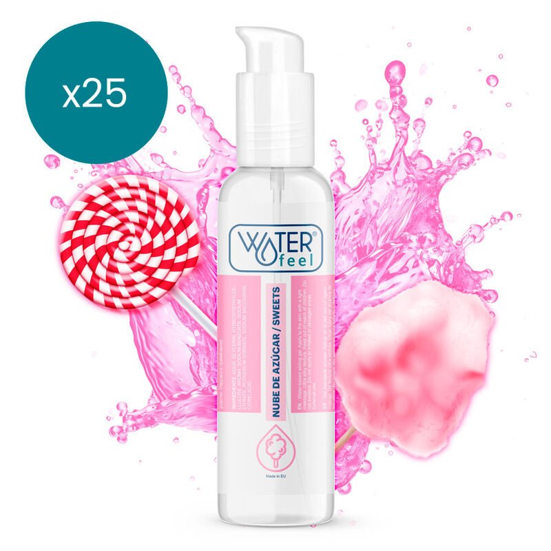 WATERFEEL - SWEETS LUBRICANT 175 ML PACK 25 UNITS