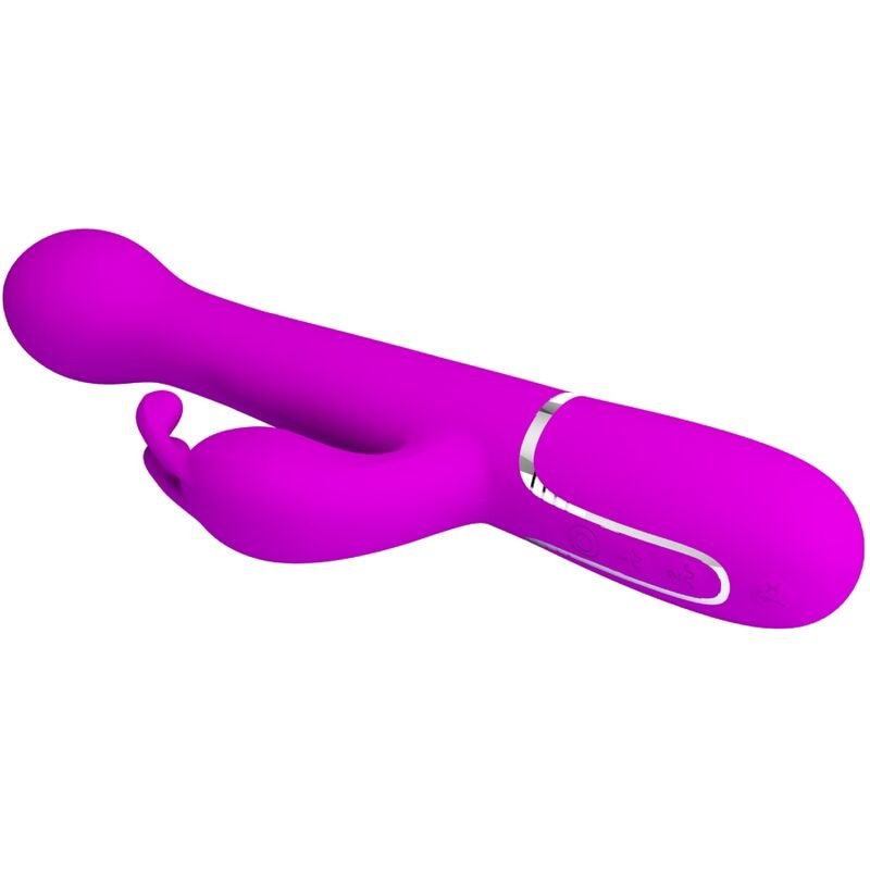 PRETTY LOVE - DEJON RABBIT VIBRATOR 3 IN 1 MULTIFUNCTION VIOLET - Image 4