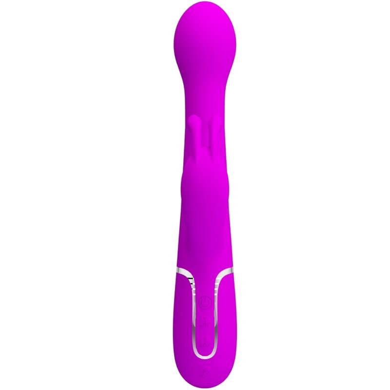 PRETTY LOVE - DEJON RABBIT VIBRATOR 3 IN 1 MULTIFUNCTION VIOLET - Image 2