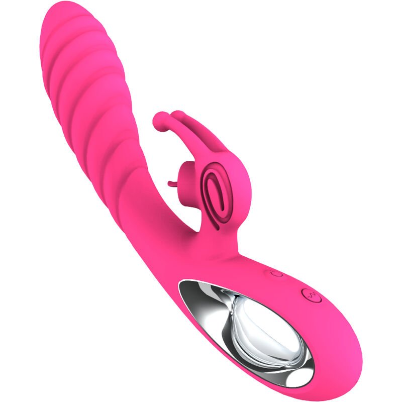 ARMONY - VICKY RABBIT VIBRATOR WITH FUCHSIA PULL RING TONGUE - Image 2