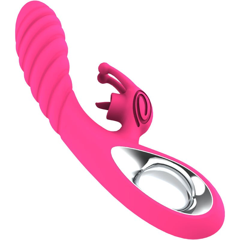 ARMONY - VICKY RABBIT VIBRATOR WITH FUCHSIA PULL RING TONGUE - Image 5