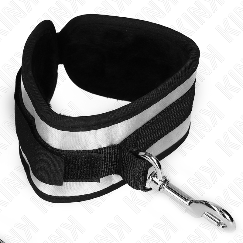 KINK - NEOPRENE WRIST CUFFS GREY 23 X 5 CM - Image 2