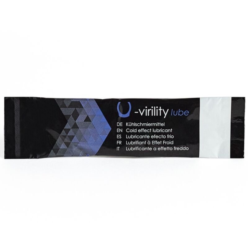 500 COSMETICS - U-VIRILITY LUBE COLD EFFECT LUBRICANT 10 X 5 ML - Image 2