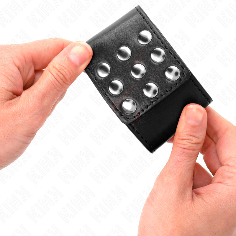 KINK - WRIST RESTRAINTS WITH SNAP FASTEN BLACK ADJUSTABLE 19-24 CM X 5.5 CM - Image 3