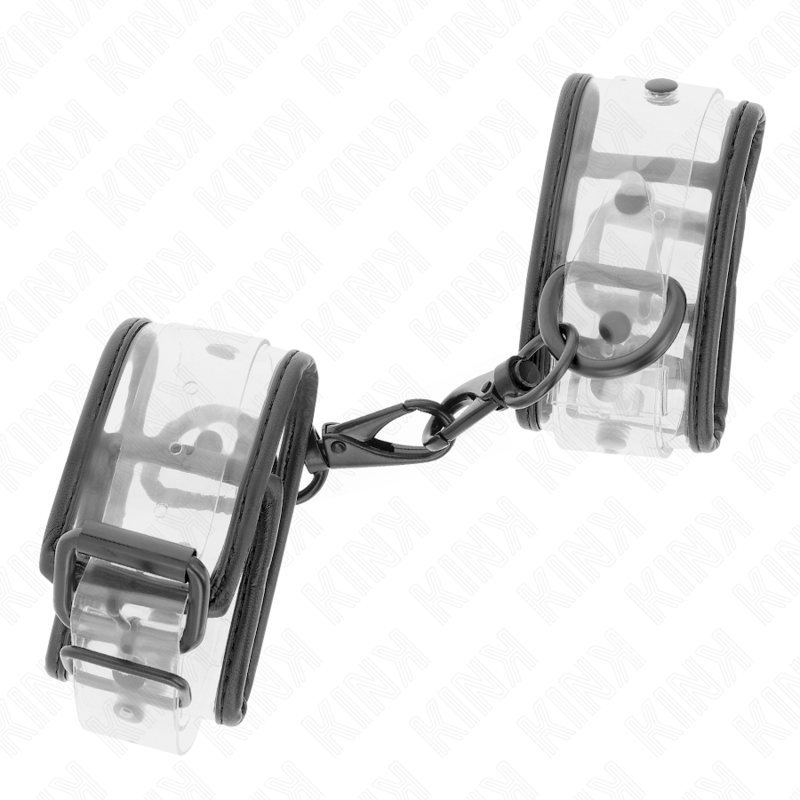 KINK - CLEAR WRIST CUFFS ADJUSTABLE 18-30 CM X 5.5 CM - Image 2