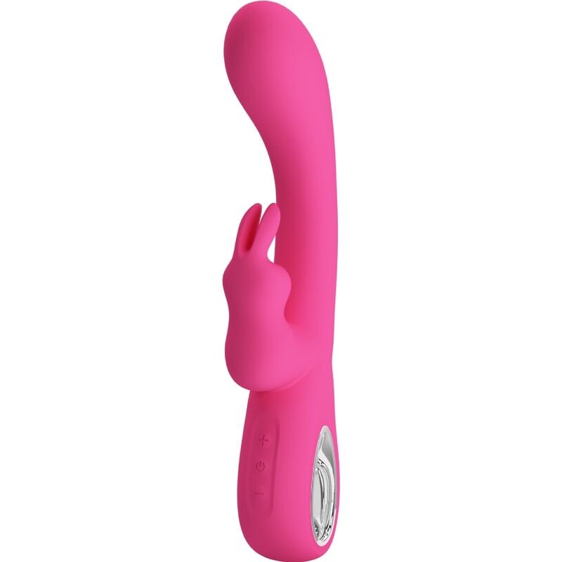 PRETTY LOVE - NOVAK RABBIT VIBRATOR 12 VIBRATIONS PINK - Image 3