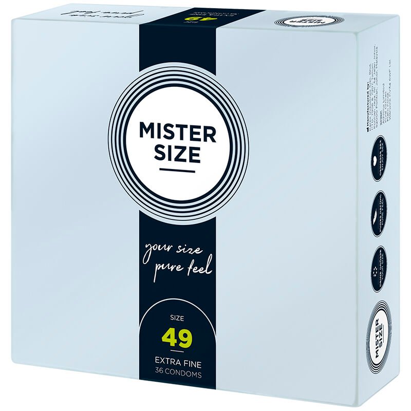 MISTER SIZE - CONDOM SIZE S 49 MM (36 UNITS) - Image 2