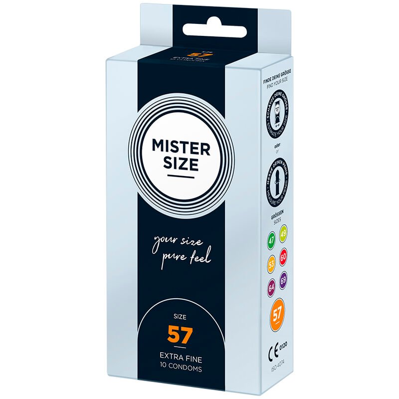 MISTER SIZE - CONDOM SIZE L 57 MM (10 UNITS) - Image 2