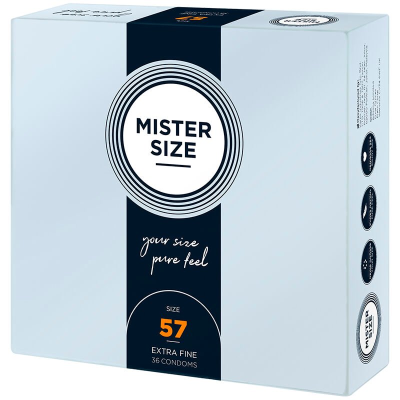 MISTER SIZE - CONDOM SIZE L 57 MM (36 UNITS) - Image 2