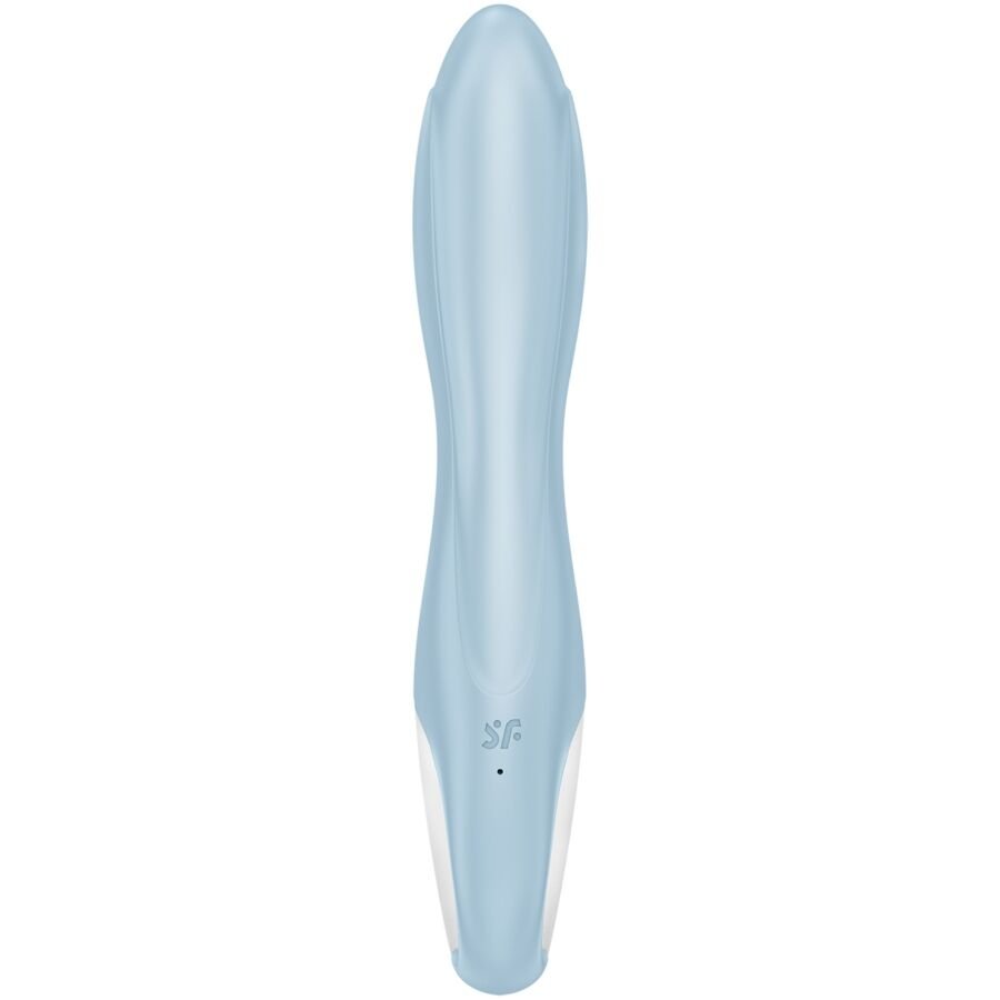 SATISFYER - AIR PUMP BUNNY 1 INFLATABLE RABBIT VIBRATOR BLUE - Image 5