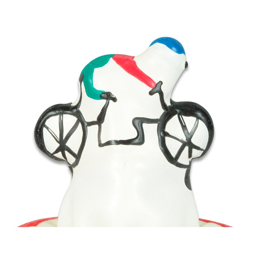 CONDOMERIE - HANDPAINTED NOVELTY CONDOMS BICYCLE