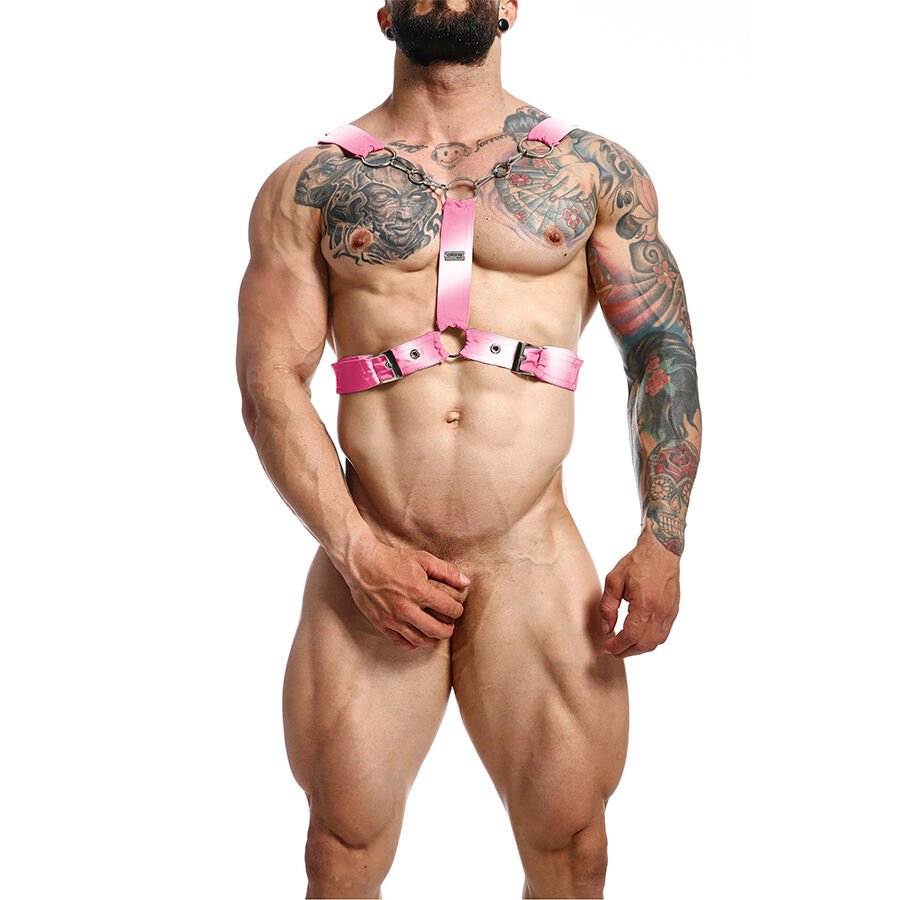 MOB - DNGEON PINK CHAIN HARNESS ONE SIZE Y