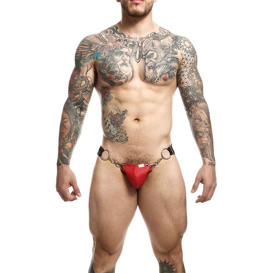 MOB - DNGEON SNAP JOCKSTRAP RED ONE SIZE