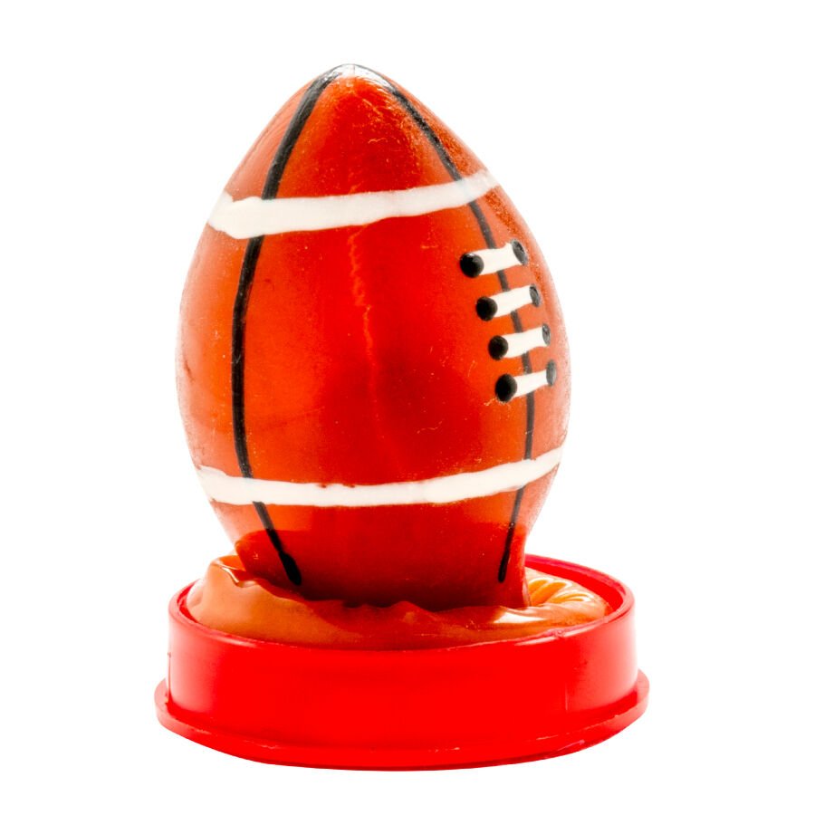 CONDOMERIE - HANDPAINTED NOVELTY CONDOMS RUGBY BALL - Image 2