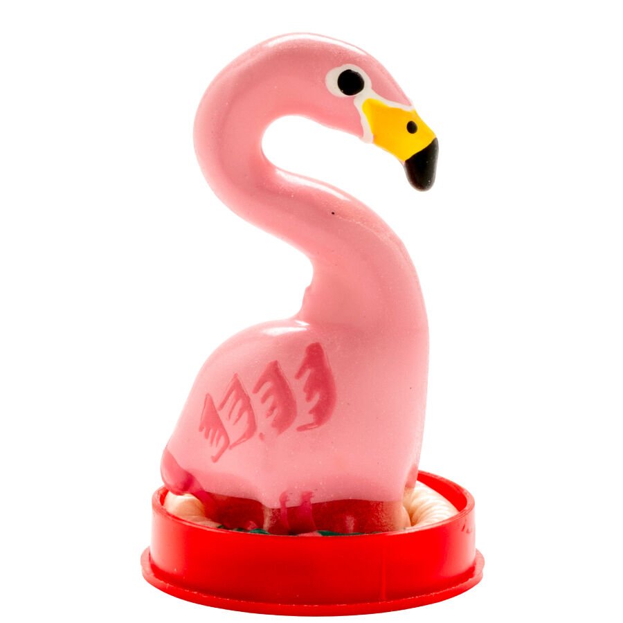 CONDOMERIE - HANDPAINTED NOVELTY CONDOMS FLAMINGO PINK - Image 2