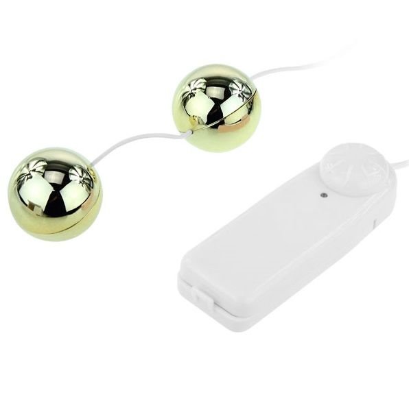 BAILE - GOLDEN CHINESE BALLS VIBRATOR - Image 2