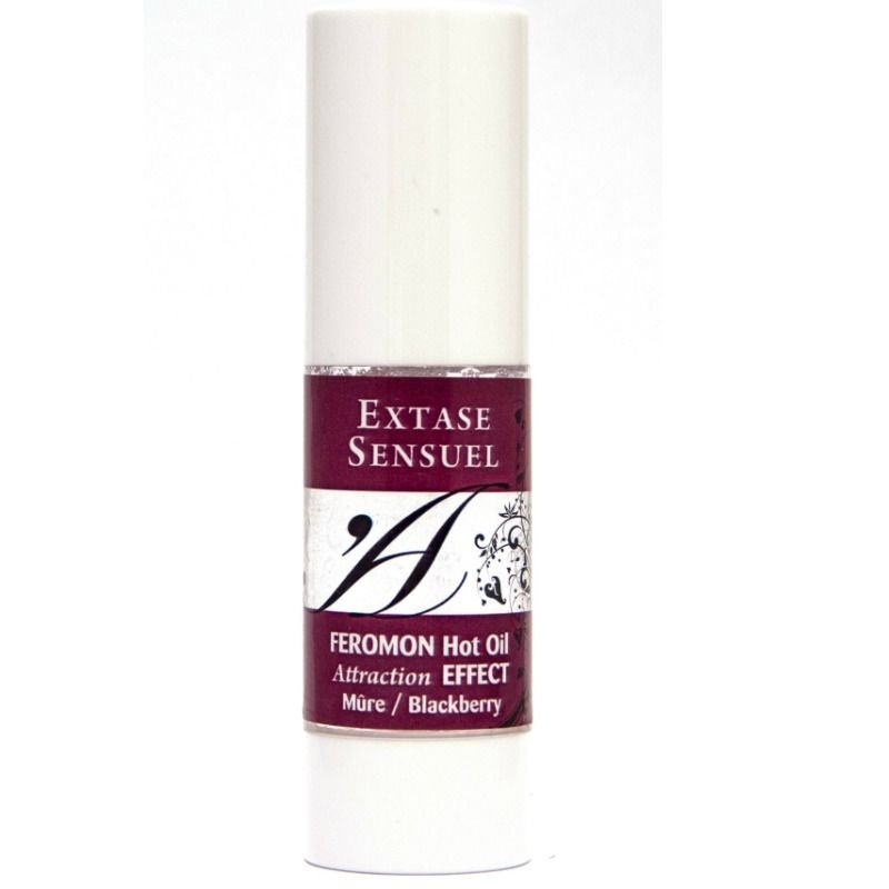 EXTASE SENSUAL - HEATING EFFECT MASSAGE OIL WITH BLACKBERRY PHEROMONES 30 ML - Image 2