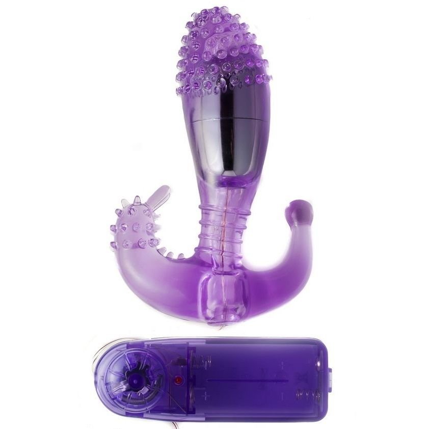 BAILE - LILAC VAGINAL AND ANAL STIMULATOR WITH VIBRATION - Image 2