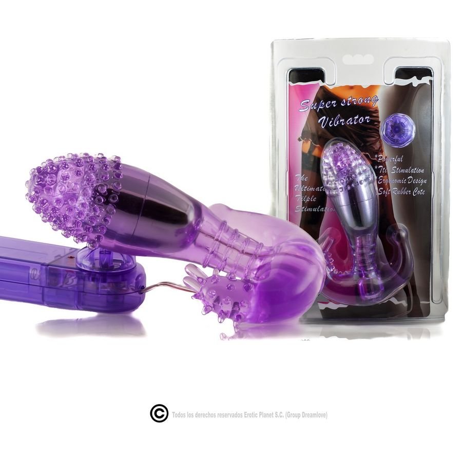 BAILE - LILAC VAGINAL AND ANAL STIMULATOR WITH VIBRATION - Image 4
