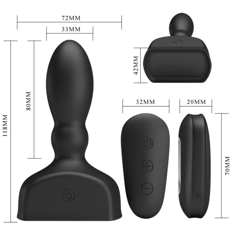 PRETTY LOVE - MARRIEL PROSTATIC VIBRATOR AND INFLATABLE - Image 3