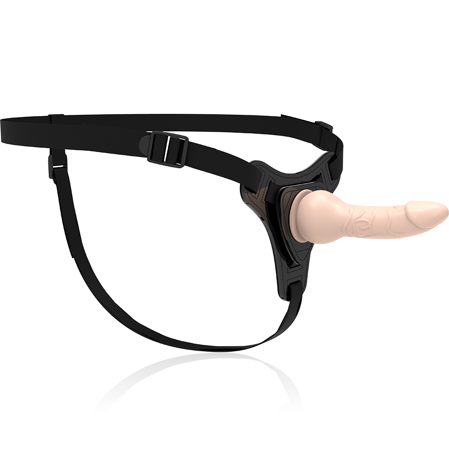 FETISH SUBMISSIVE HARNESS - FLESH REALISTIC SILICONE 16 CM - Image 4